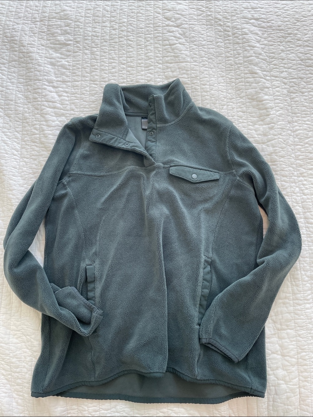 Women’s Dark Teal Fleece Pullover Fleece 32 Degrees Small